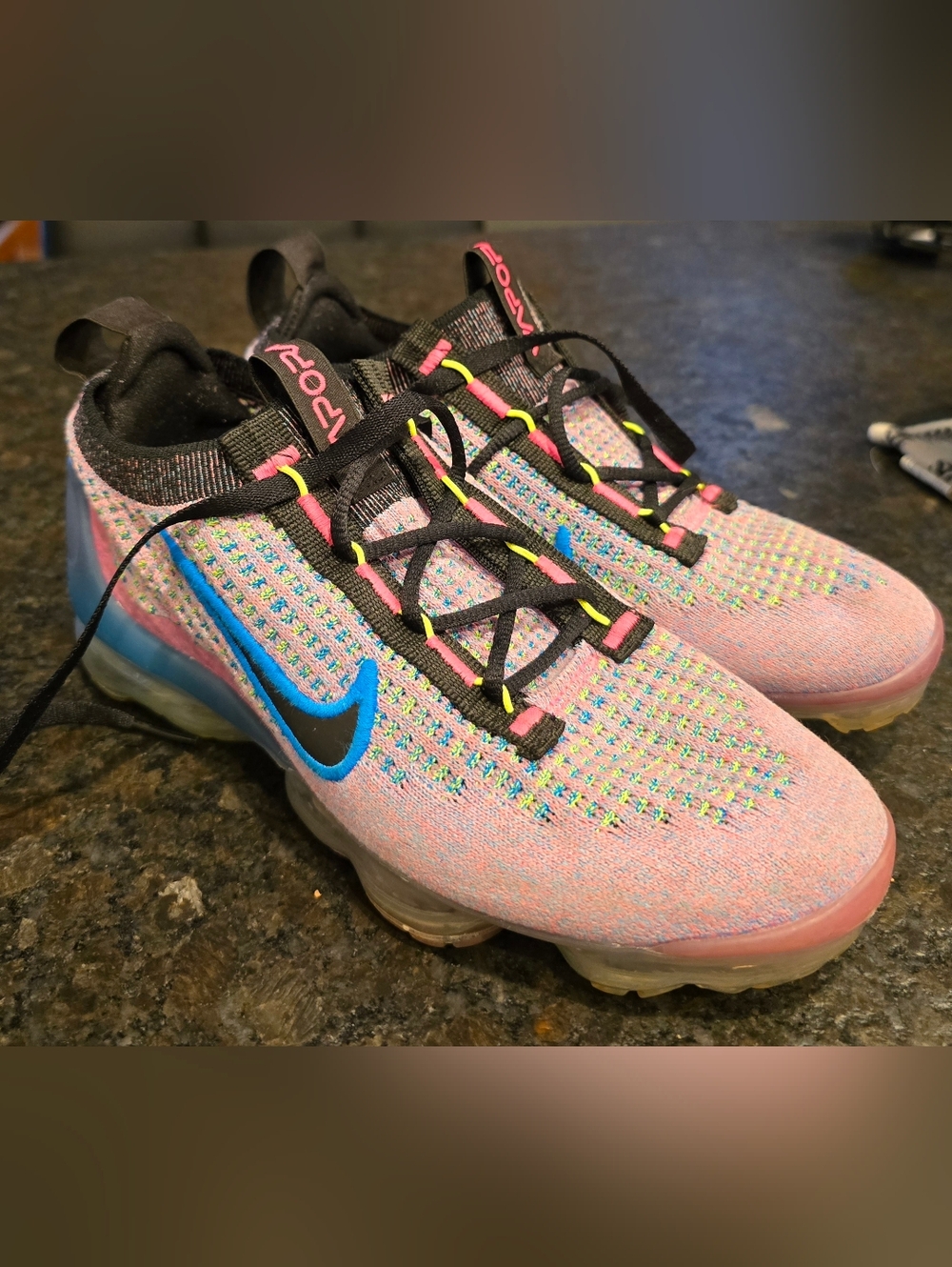 Nike Women's Air VaporMax 2021 Flyknit Next Nature DX3369-600 US W 6